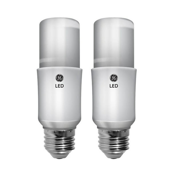 GE Lighting 63857 15 Watt E26 A21 Soft White LED Bright Stik� Bulb 2 Pack 